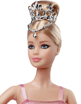 Barbie Signature Ballet Wishes Doll, approx. 12-in Wearing Tutu, Pointe Shoes and Tiara, for 6 Year Olds and Up